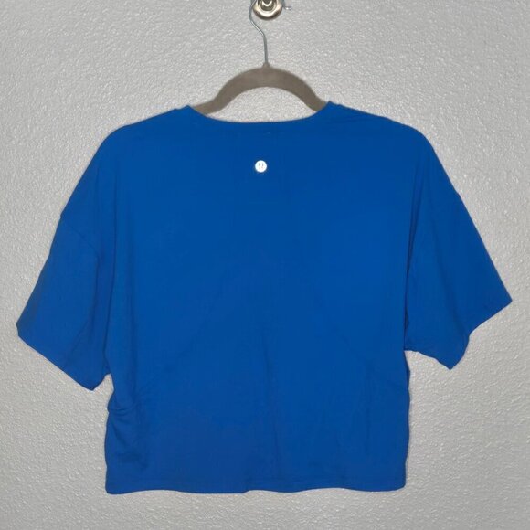 Lululemon Abrasion-Resistant Training T-Shirt *Ed Curtis - 8/10 Poolside Blue - Picture 4 of 5